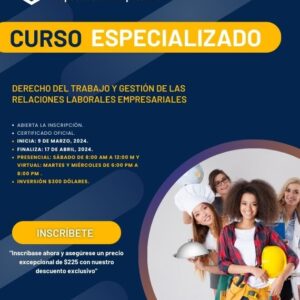 Curso Especializado – Derecho del Trabajo y la Gestión de las Relaciones Laborales Empresariales